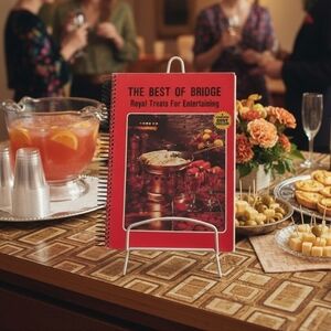 The Best of Bridge Royal Treats for Entertaining 1980 Canadian Vintage Cook Book